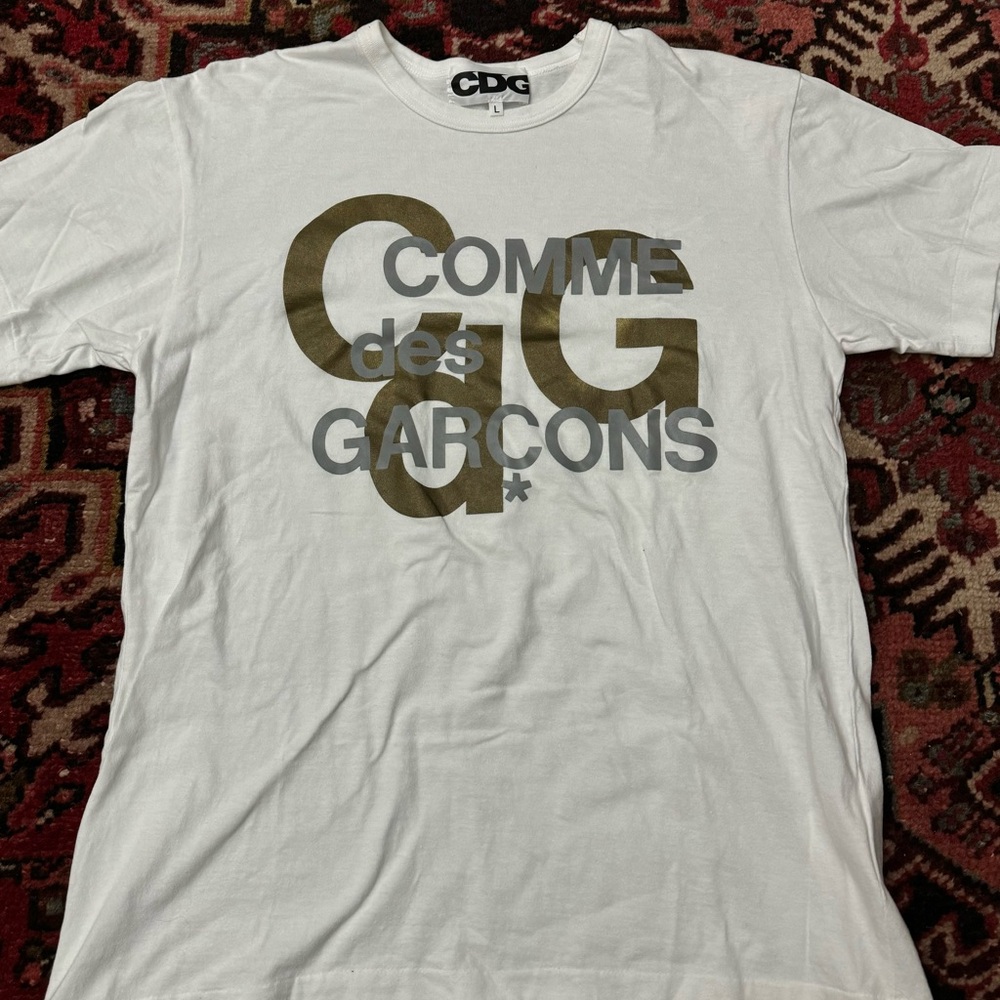Comme Des Garcons Rare Tee White